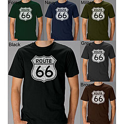 Los Angeles Pop Art Men's Route 66 T-shirt