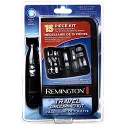 Remington 15-piece Precision Grooming Travel Kit