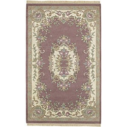 Hand-knotted AUB New Zealand Wool Rug (2'6 x 12')