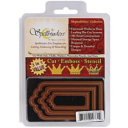 Spellbinders Cut and Emboss 'Scalloped Tag' Die Cuts