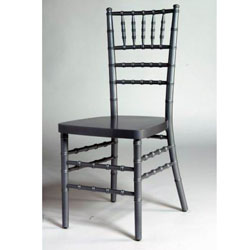 Stackable Silver Beechwood Ballroom Chairs (Case of 16)