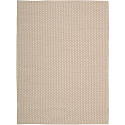 Hand-tufted Great Outdoor Ivory Wool Rug (5'6 x 7'5)