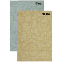 Hand-tufted Mandara Wool Rug (2' x 3')