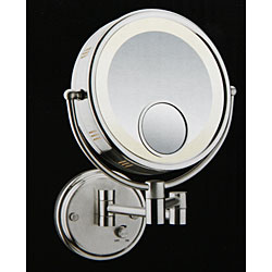 Conair Double-sided 1x-6x-8x Spot Wall-mount Lighted Mirror