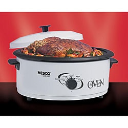 Nesco 4816-14-30 White 6-quart Roaster Oven 