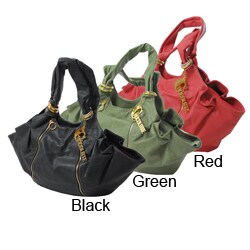 Chocolate Brand Double-handle Slouchy Shoulder Bag
