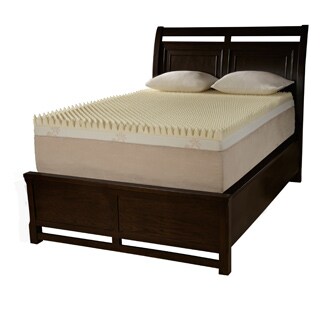 Cheap Slumber Solutions Highloft Supreme 4-inch Memory Foam Mattress Topper