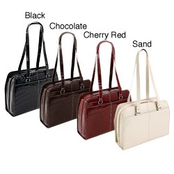 Siamod 'Fegina' Women's Leather Laptop Tote