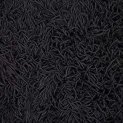 Fuzzy Black Carpet