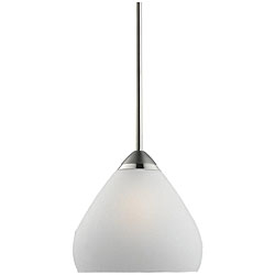 Urban Loft Transitions Antique Brushed Nickel Pendant Light