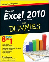 Excel 2010 All in 1 For Dummies (Paperback)