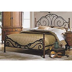 LeAnn Bronze Metal Queen Poster Bed