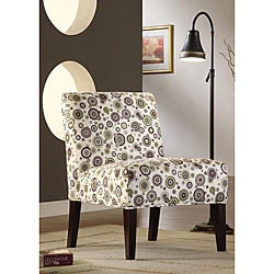 ETHAN HOME Decor Bubble Print Lounge Chair