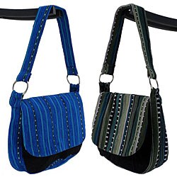 Cotton 'Going Places' Shoulder Bag (Guatemala)