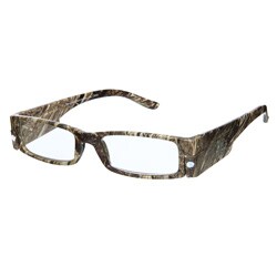 Reastaurant Readers Mossy Oak Camo Lighted Reading Glasses