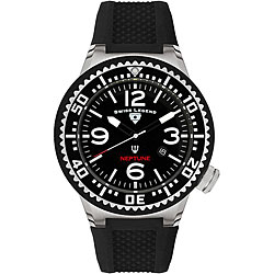 Swiss Legend Men's Neptune Black Rubber Watch