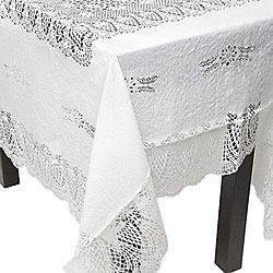 Oblong 60 x 90-inch Vinyl Tablecloth (Case of 24)