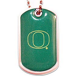 Oregon Ducks Dog Tag Necklace