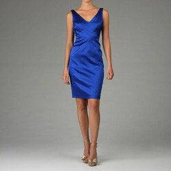 Blue Sheath Dress