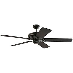 Designer Supreme 52-inch Black Finish Ceiling Fan
