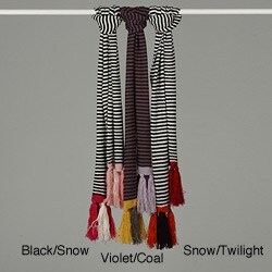Jessica Simpson Striped Muffler Scarf FINAL SALE