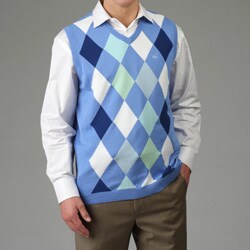 Argyle Vest Men