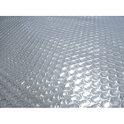 Above-ground Round 24-foot Clear 12-mil Solar Blanket