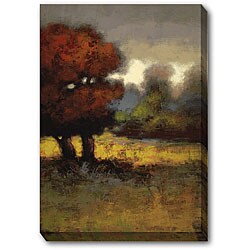 'Burning Red' Gallery-wrapped Art