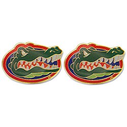 Florida Gators Post Stud Logo Earrings