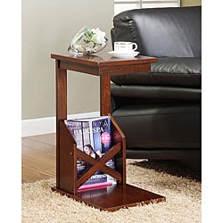 ETHAN HOME Tulsa Cherry Finish End Table