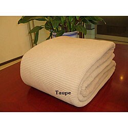 Ribbed Fleece Blanket