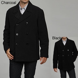 Kenneth Cole Reaction Men's Wool Blend Peacoat FINAL SALE