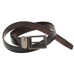 Boston Traveler Men's Reversible Leather Belt