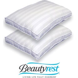 Beautyrest 500 Thread Count Mosaic Firm Bed Pillows (Set of 2)