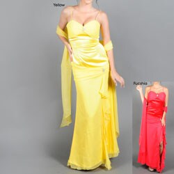 Hannah Women's Silk Special Occasion Dress.