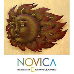 Steel 'The Sun's Song' Wall Art (Mexico)