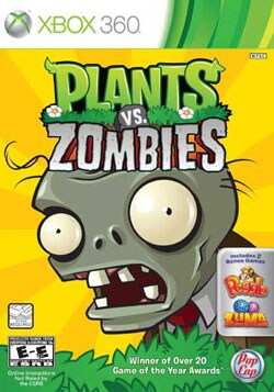 Xbox 360 - Plants vs. Zombies - By PopCap