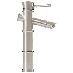 Geyser Brushed Nickel Bathroom Vessel Faucet