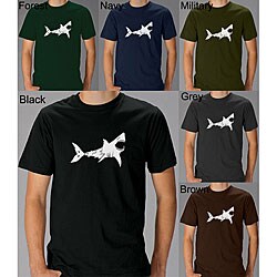 Los Angeles Pop Art Men's 'Bite Me' Shark T-shirt