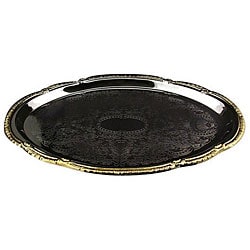 Carlisle Foodservice Oval Chrome Tray
