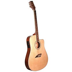 Kona Thin Body Acoustic/ Electric Spruce-top Guitar