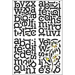 Origins Die-Cut Chip Alphabet Stickers (4 Sheets)