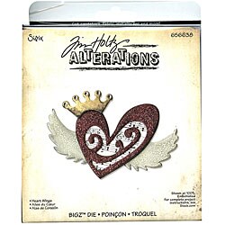Sizzix Bigz Heart Wings Die