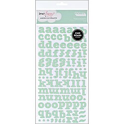 Dear Lizzy Thickers Alphabet Chipboard Stickers