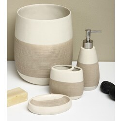Congo Beige 4-piece Bath Accessory Set