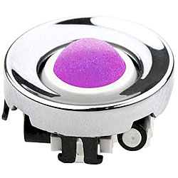 BlackBerry Purple Trackballs and Chrome Rings (Pack of 2)