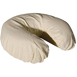 White Flannel-fitted Face Covers (Pack of 4)