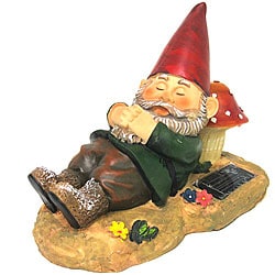 Relaxing Gnome Mushroom Solar Light