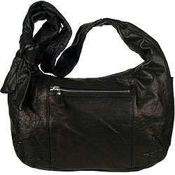 Made in Italy Desmo Black Nappa Hobo