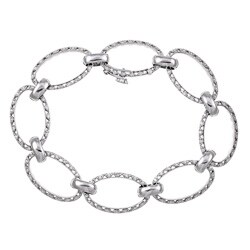 Tacori 18k White Gold 5/8ct TDW Diamond Bracelet (G, VS)